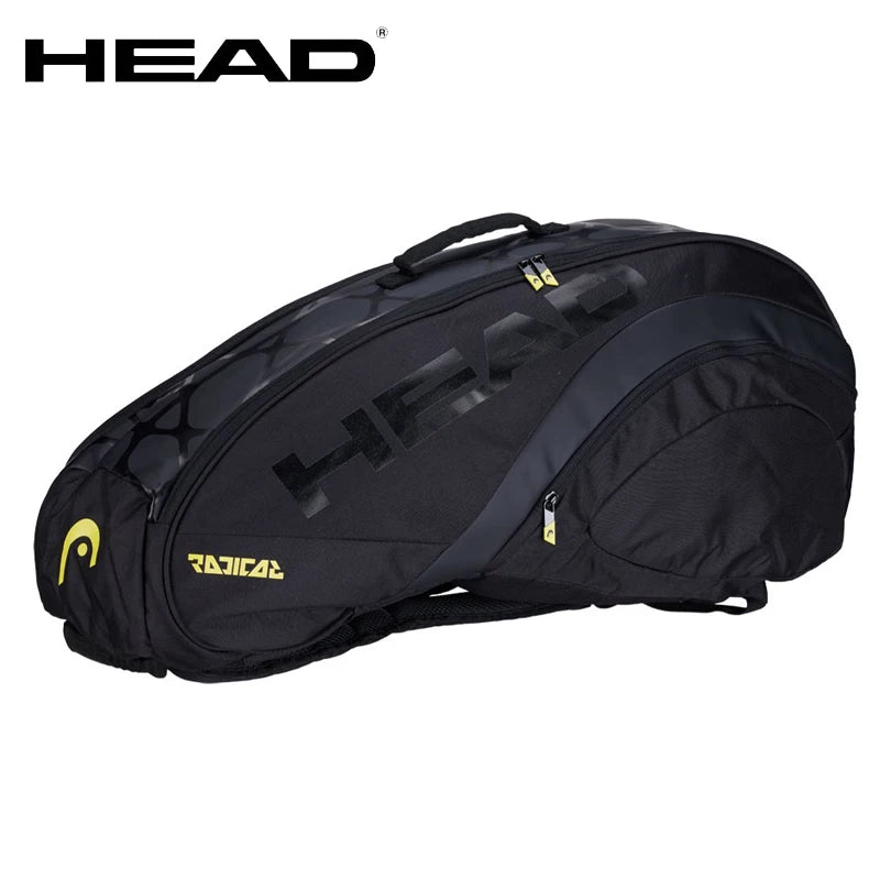 Genuine HEAD 6 Pack Tennis Bag Radical 25th Anniversary Limited Edition Tenis Rackets Backpack Large Capacity Tenis Racquet Bag-EXPROTAS
