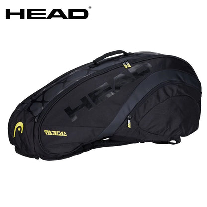 Genuine HEAD 6 Pack Tennis Bag Radical 25th Anniversary Limited Edition Tenis Rackets Backpack Large Capacity Tenis Racquet Bag-EXPROTAS