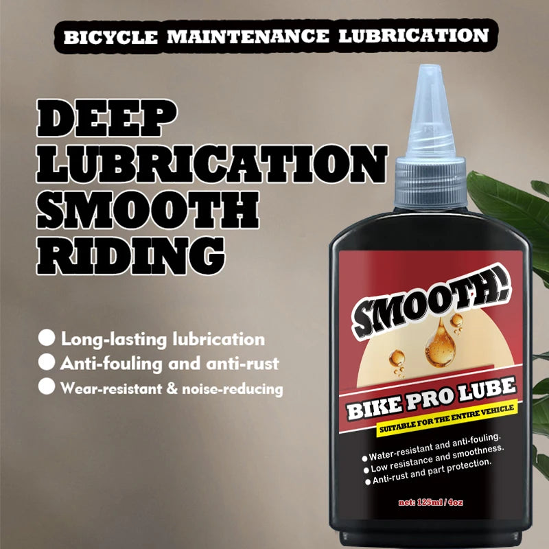 125ml Bicycle Chain Lubricant MTB Road Bike Lube Oil Drivetrain Maintenance