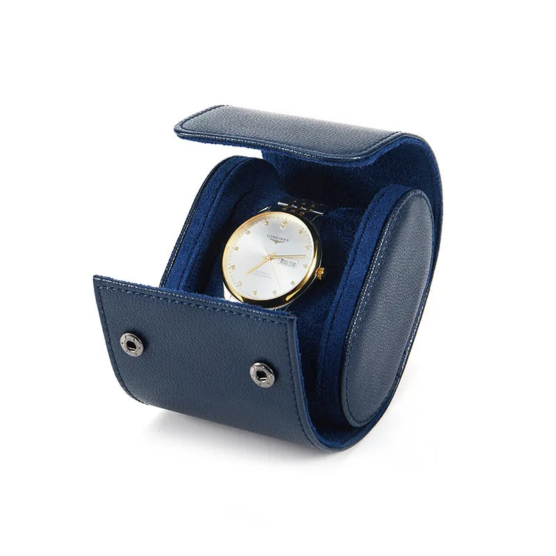 Leather Travel Case Watch Roll Luxury Storage Pouch Box 1 2 3 Slot