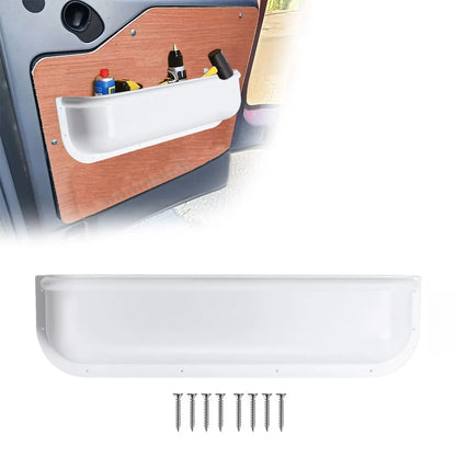 Storage Shelf for Van Door with Screws 45cm x 12cm x 8cm Organizer