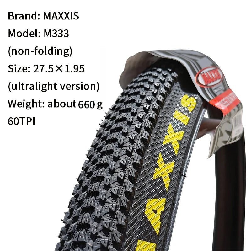 Maxxis M333 Mountain Bike Tire 26" 27.5" 29" XC Tyre Various Widths