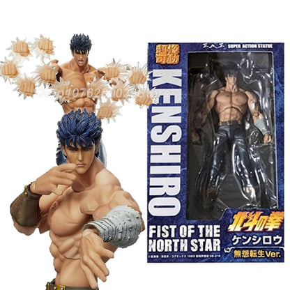 17cm Fist of the North Star Kenshiro Figure Hokuto No Ken PVC Anime Model Toy