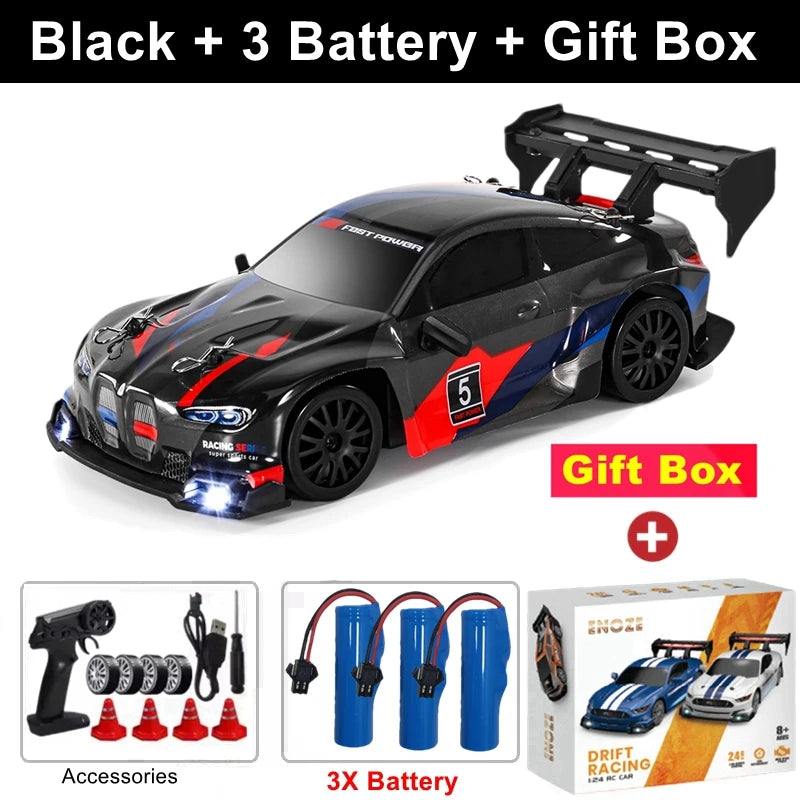 4WD RC Drift Car Remote Control 2.4G Racing Electric Toy 4x4 Vehicle