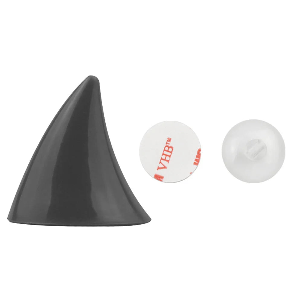 2PCS Motorcycle Helmet Horn Decoration Adhesive Suction Cup Accessories