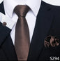 EXPROTAS Tie Pocket Square 8cm Wedding Formal Men’s Accessories