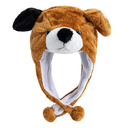 Unisex Funny Bulls Head 3D Animal Decorative Hat Winter Cap for Adults
