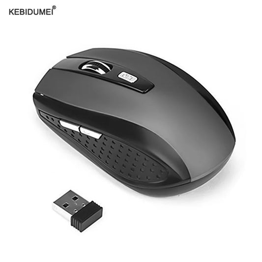 Optical Wireless Mouse Slim 2.4G Gaming Mini Mice for Laptop PC DPI1600