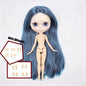 ICY DBS Blythe Doll White Skin Joint Body Long Colourful Hair Glossy Face