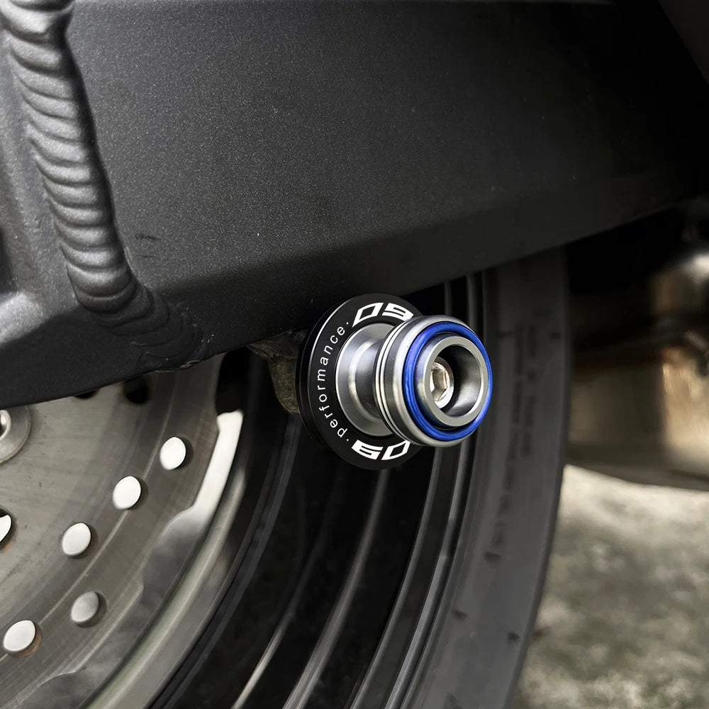 Yamaha MT-09 SP Wheel Axle Fork Crash Protectors Frame Sliders M6 Spools