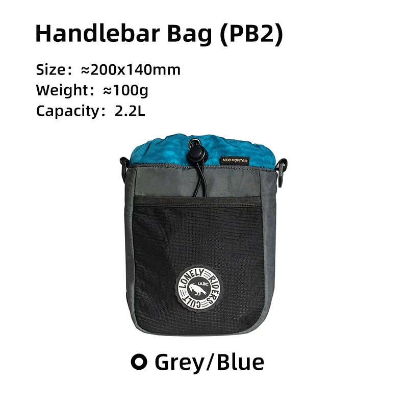 Insulated Handlebar Stem Bag C-HOLD Water Bottle Pouch Bikepacking Touring