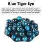 Natural Stone Beads 4-12MM Round Loose Gemstone for DIY Jewelry Making