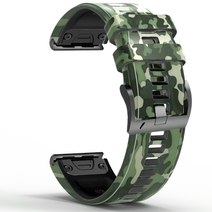 Silicone Strap for Garmin Fenix 7X 8 6X 5X 26mm 22mm Watch Band