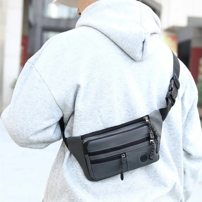Fashion Unisex Waterproof Waist Bag Pack Male Belt Pouch Ladies Kangaroo Hip Phone Work Purse - Travel Gear for Men and Women