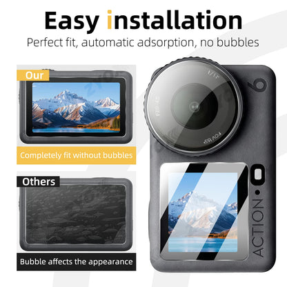 Tempered Glass Protector for DJI Osmo Action 6 5 Pro Screen Lens Accessories
