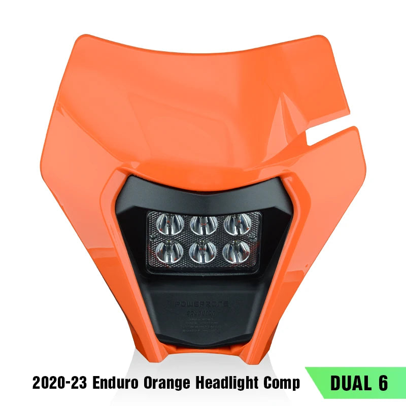 POWERZONE LED Headlight for KTM EXC XCF SX-F SMR Enduro Dirt Bike 2014-2023