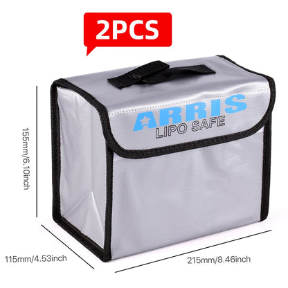 RC Lipo Bag Fireproof Explosion-Proof Safety Guard Portable 155mm Battery