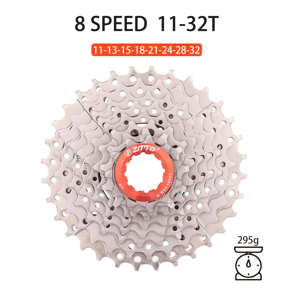 ZTTO MTB Road Bike 8/9/10/11/12 Speed Cassette 11v 25T/28T//30T/32T/34T/36T Sprocket K7 10v Bicycle Freewheel-EXPROTAS