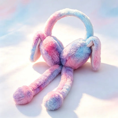 Ear Warmer Plush Rabbit Earmuffs for Kids Winter Cute Girls Accessories