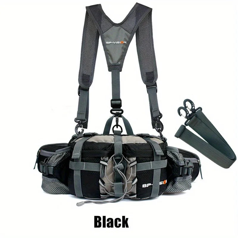 Outdoor Sports Waist Bag Hiking Cycling Climbing Storage Bag Versatile Travel Mountaineering Waist Bag-EXPROTAS