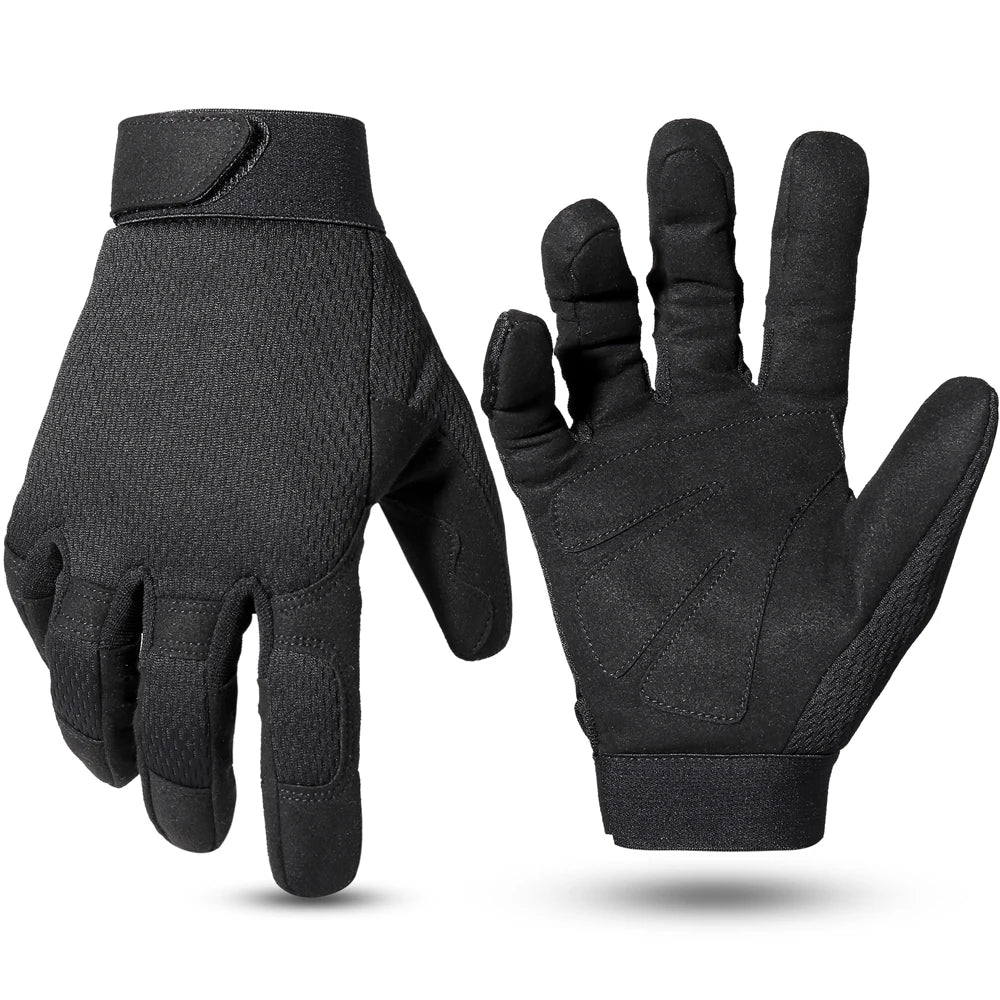Tactical Gloves Full Finger Army Military Touch Screen Knuckle Protection