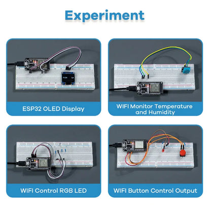 ESP32 Module Relay Sensor Development Board WiFi Bluetooth Starter Display