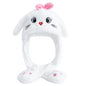 Funny Ear Hat Plush Rabbit Animal Cap for Party Teens Headwear