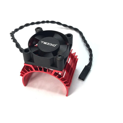Motor Heatsink Cover RC Car Cooling Fan 540 550 Parts for Wltoys 124017