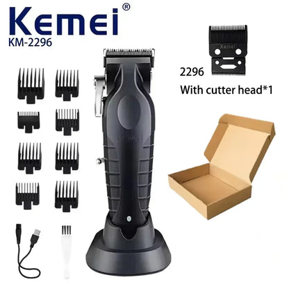 Kemei Professional Hair Clipper Trimmer Cordless Electric Beard Shaver