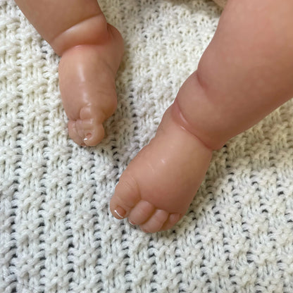 20" Reborn Baby Doll LouLou 3D Painted Lifelike Vinyl Newborn Girl Gift Toy