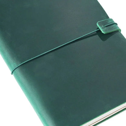 Vintage Leather Journal Cover Handmade Bound Diary Notebook Travel Writing