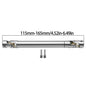 1/10 RC Crawler Metal Internal Spline Driveshaft w/ Universal Joint - EXPROTAS
