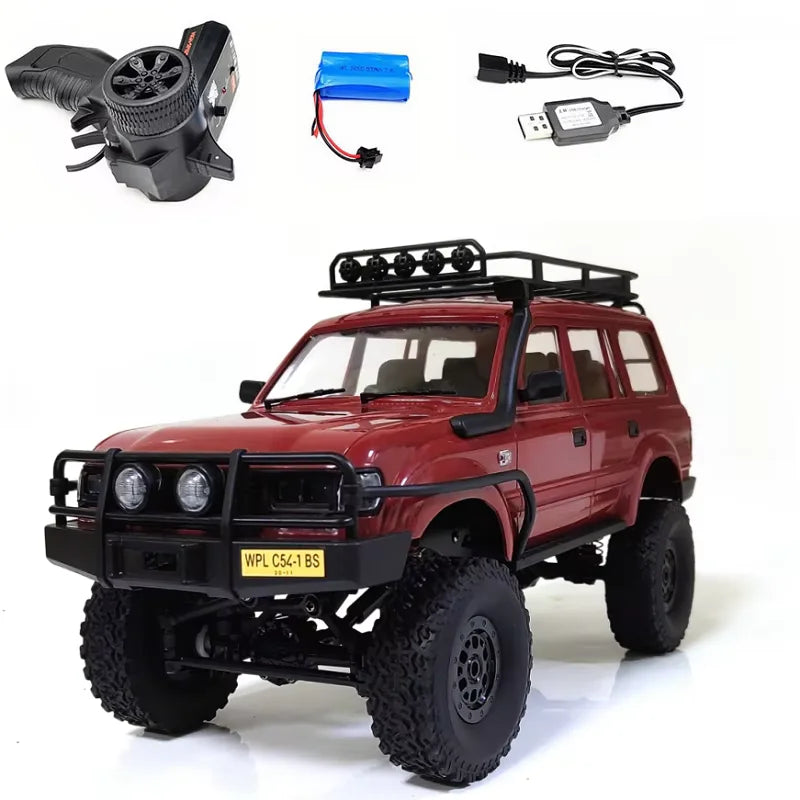 WPL Cars RC Car 4WD Radio Control Off-Road Car RTR KIT Rock Crawler Electric Buggy Moving Machine C54 B24 B16 C24 B36 Assembly-EXPROTAS