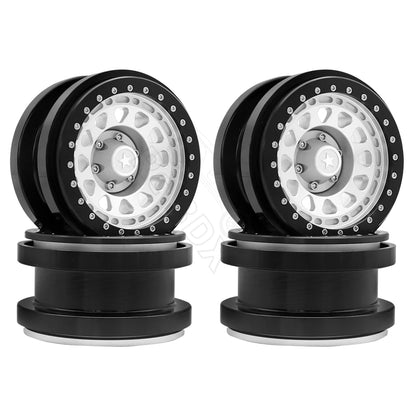 1/6 RC Crawler CNC Aluminum 2.9" Beadlock Wheel for Axial SCX6 - EXPROTAS