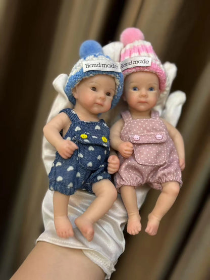 6 Inch Bettie Silicone Reborn Doll for Birthday Gifts - Girl or Boy