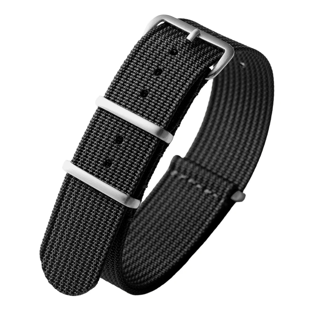 Nylon Watch Band Strap 19mm 18mm 20mm 22mm Military Sport Replacement Straps