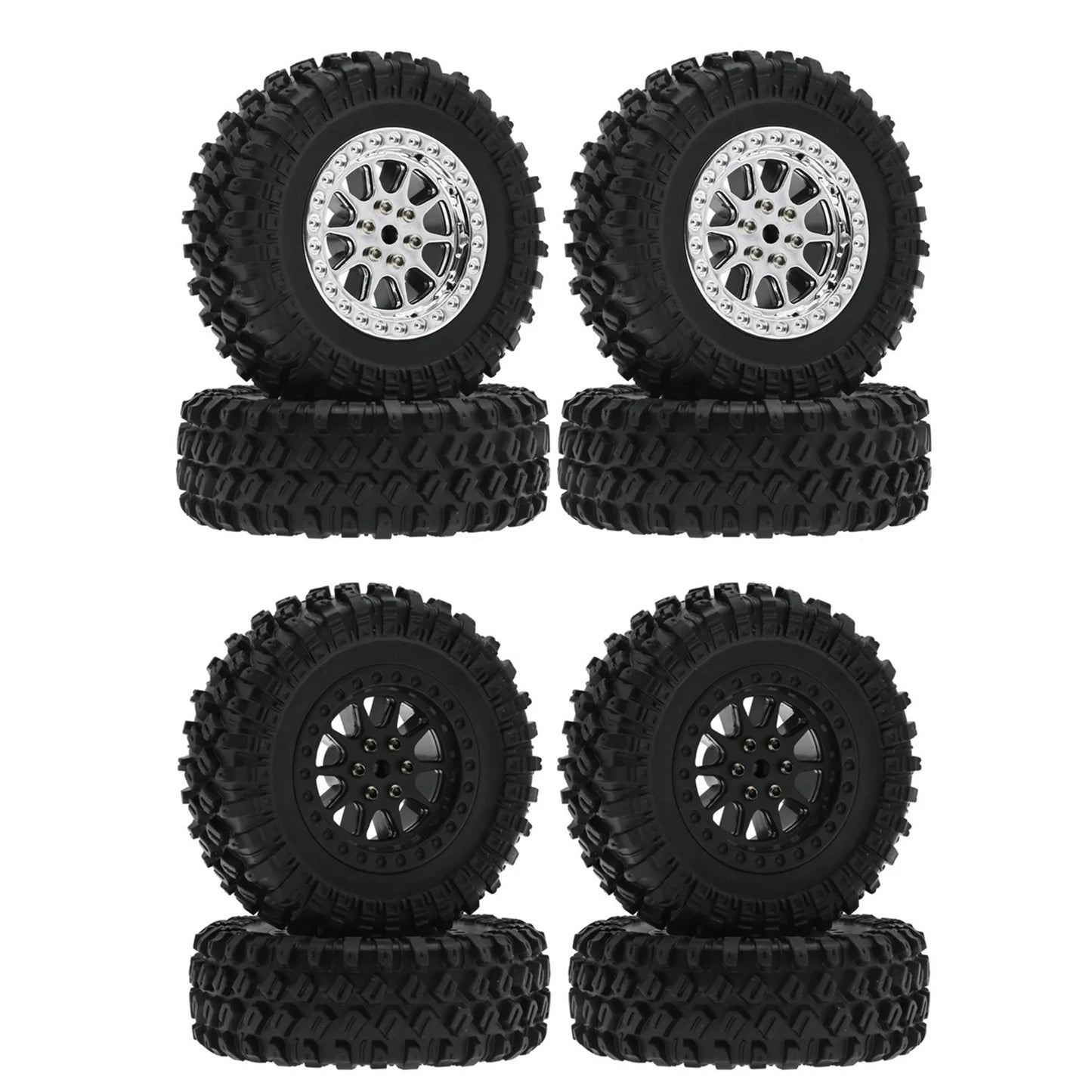 MN D90 MN98 MN99S MN82 WPL C14 C24 C34 B14 B24 70mm Tire Tyres Wheel RC Car Upgrades Parts Accessories-EXPROTAS