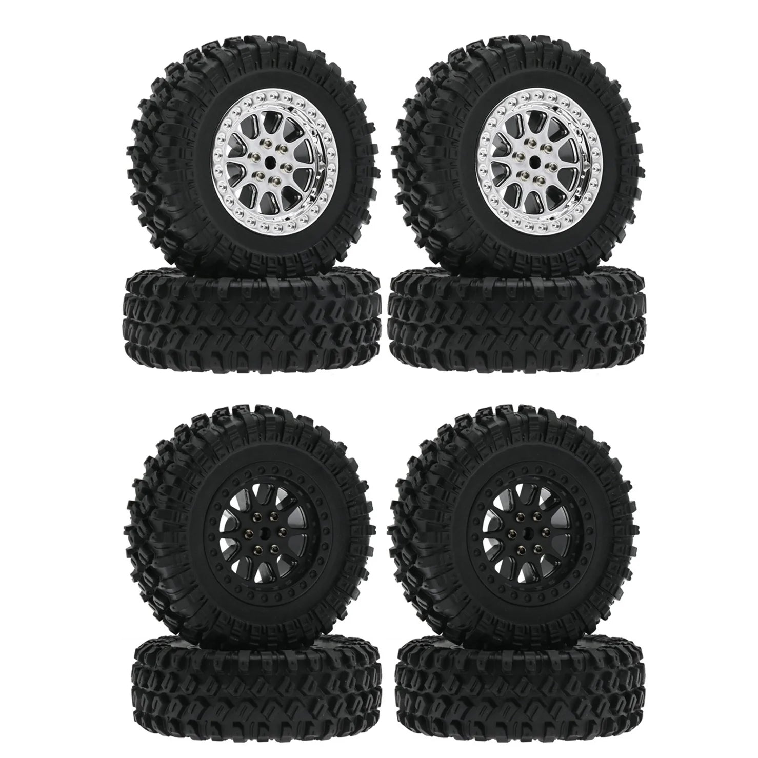 MN D90 MN98 MN99S MN82 WPL C14 C24 C34 B14 B24 70mm Tire Tyres Wheel RC Car Upgrades Parts Accessories-EXPROTAS
