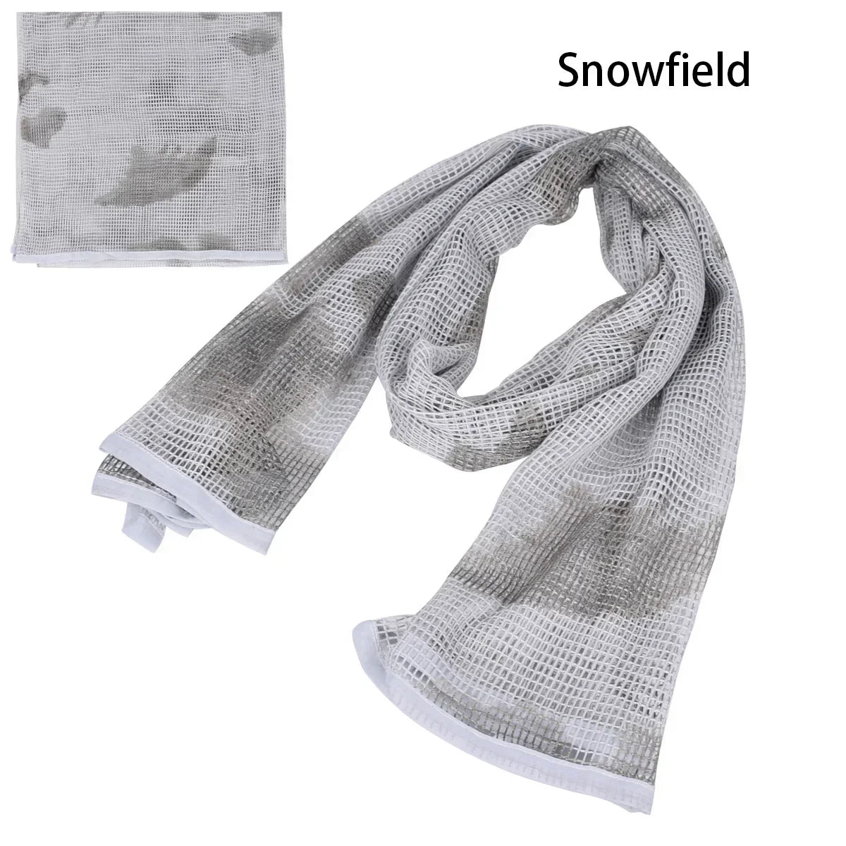 Veil Camo Mesh Scarf for Outdoor Camping Hiking Hunting Activities