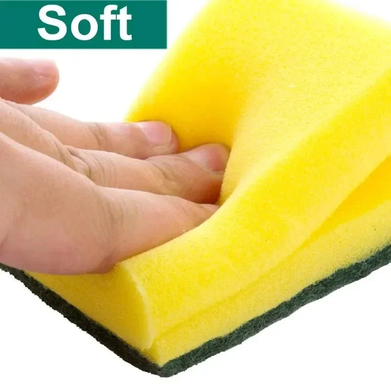 Sponge Kitchen Brush Double-Sided Highly Absorbent Rust Cleaning Tool