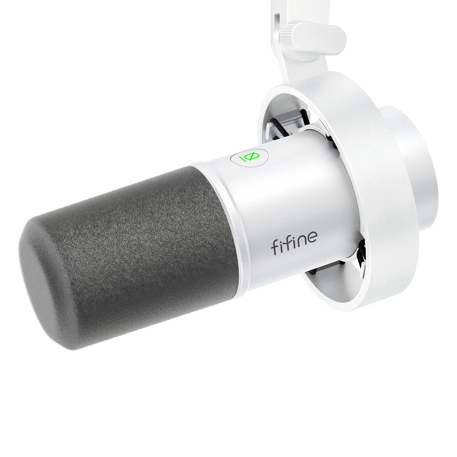 FIFINE USB/XLR Dynamic Microphone with Shock Mount,Touch-mute,Headphone Jack&Volume Control,for PC or Sound Card Recording -K688-EXPROTAS
