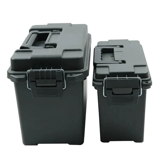 Plastic Ammo Storage Box Lightweight High-Strength Bullet Safety Crate Case