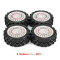 4Pcs Pre-Glued On Road RC Wheels Tyres 12mm Hex TT-01 TT-02 XV-01 WR8