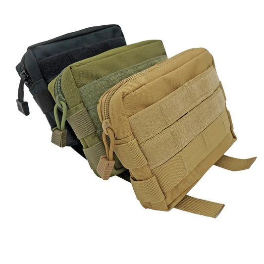 EDC Waist Bag Molle Tactical Pouch Medical First Aid Outdoor Belt Bags