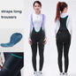 INBIKE Womens Winter Cycling Bib Tights Thermal Fleece 3D Padded Road Bike