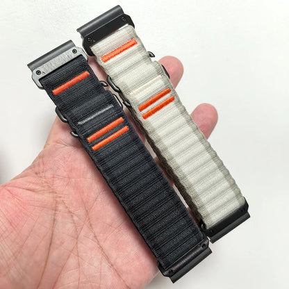 Nylon Strap For Garmin Fenix 8 Pro 26mm 22mm Watch Band 51mm 47mm
