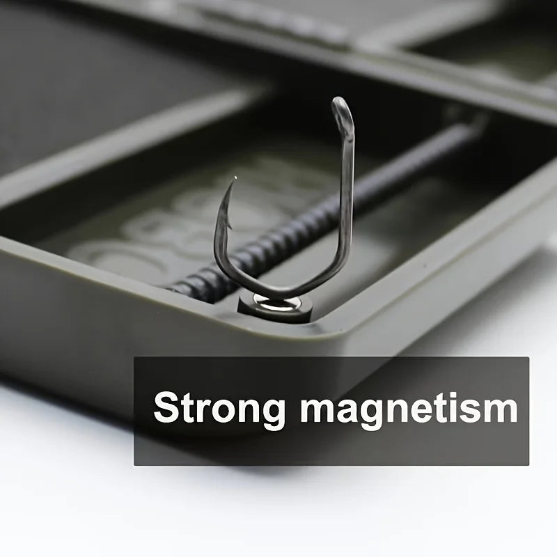 Magnetic Carp Rig Organiser Box Multi-Compartment Tackle Case Ronnie Rigs
