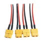 4Pcs Silicone Wire Cable XT60 Male Female Connector 10cm 14AWG for RC Lipo