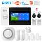 PGST PG-107 Tuya Wireless Home WIFI GSM Home Security With Motion Detector Sensor Burglar Alarm System APP Control Support Alexa-EXPROTAS