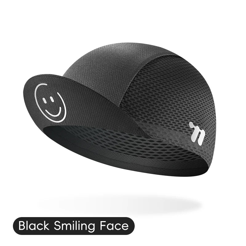 Sun Protection Cycling Cap Unisex Breathable Hat with Brim Sports Bike